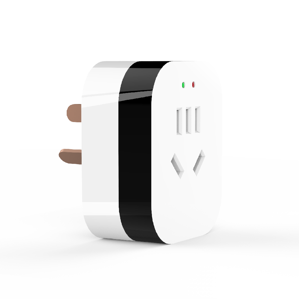 智能墙插外插式插座(五孔 10A)