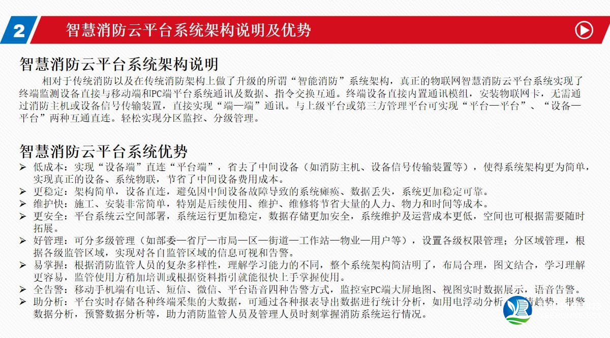 安防/消防监控系统优势